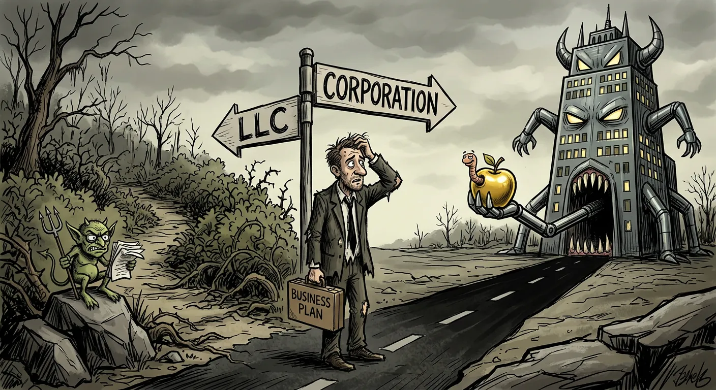 LLC vs. corporation — choosing the right business structure